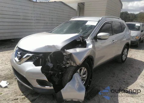 2015 Nissan Rogue Sv from USA, damaged, VIN KNMAT2MT4FP532914